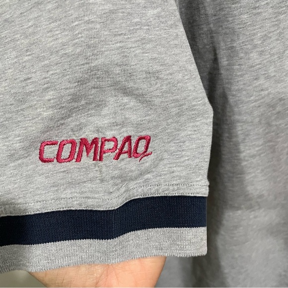 CUTTER AND BUCK GRAY POLO SHIRT , SIZE - LARGE - Picture 5 of 9